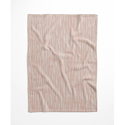 Spectrum Strands Velveteen Fleece Blanket