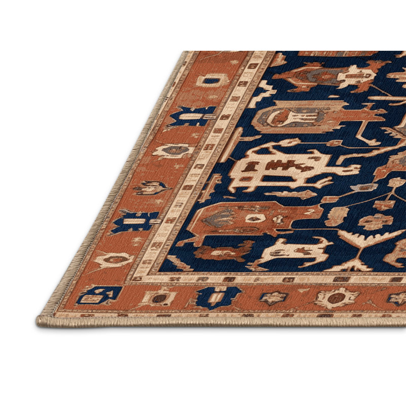 Tapis brun lavable à la machine, Tapis de couloir 2 pi x 5 pi