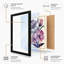Study in Purple Botanical - Framed Print-509681004-509681001