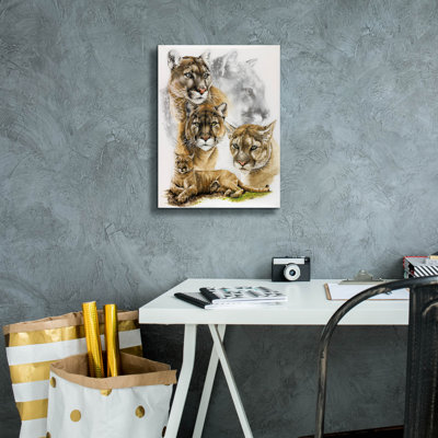 «Fierce» par Barbara Keith, art mural sur toile