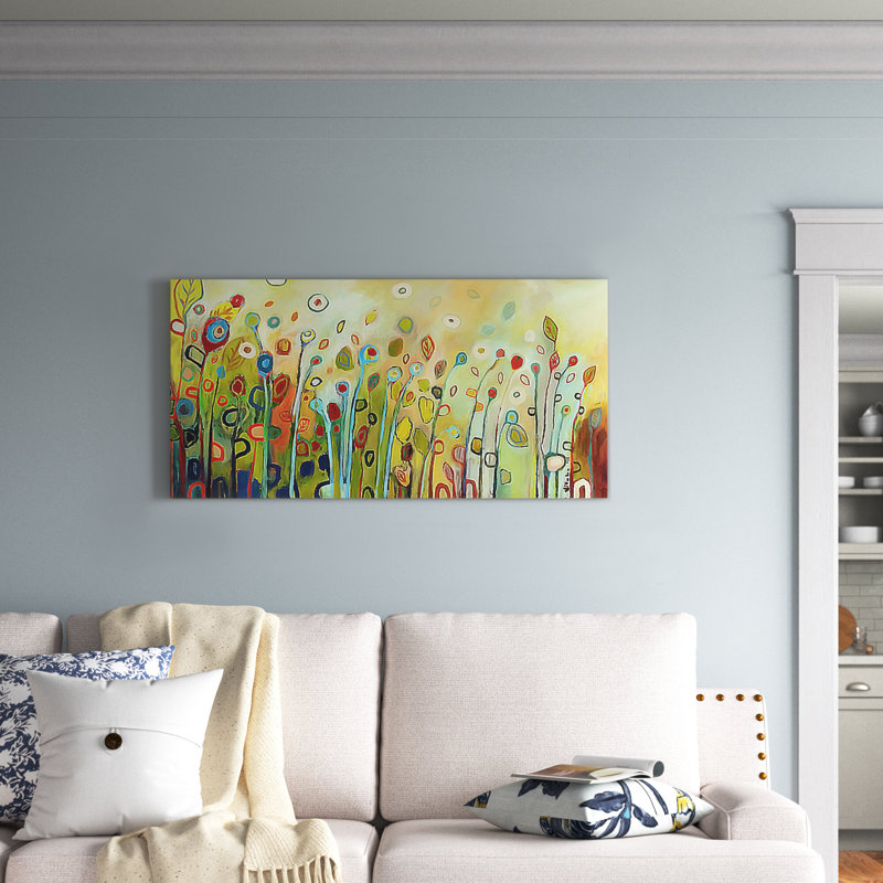 " Within " by Jennifer Lommers, 24" H x 48" W x 1.5" D, Canvas