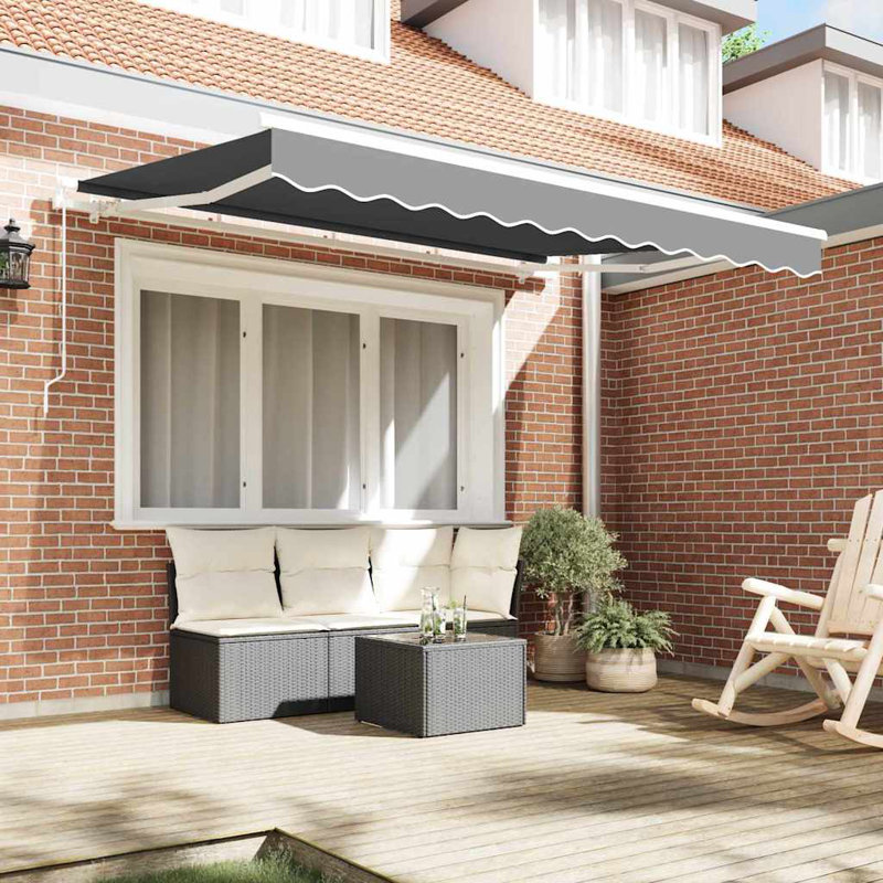 Awning Frame Metal, Silver, 300cm W x 200cm D