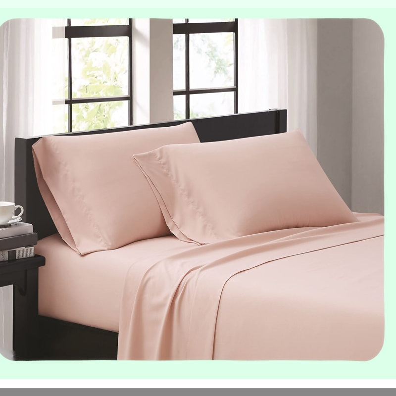Luxury Bedding Set - Soft Microfiber Sheets with Deep Pockets - Hypoallergenic and Wrinkle Resistant - 3 Piece Set for Beds