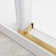 Radiance 66 In. W X 36 In. D X 76 In. H Sliding Frameless Corner Shower Enclosure With Clear Glass
