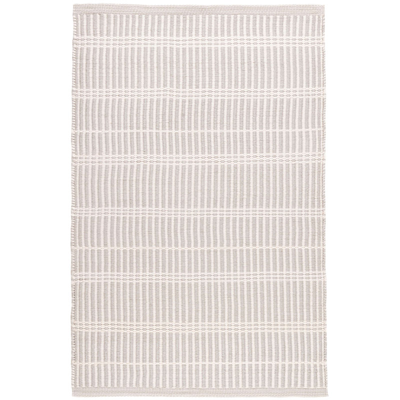 Marlo Platinum Handwoven Indoor/Outdoor Rug, 8x10