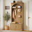 Hall Tree 80cm Wide with Bench and Shoe Storage-32514992