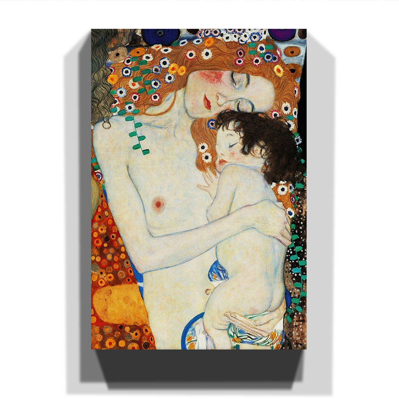 Gustav Klimt - Wrapped Canvas Painting, 100cm H x 70cm W