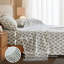 Ensemble de draps en flanelle de coton 100% coton 4 pièces Cozy-116491118-116895313