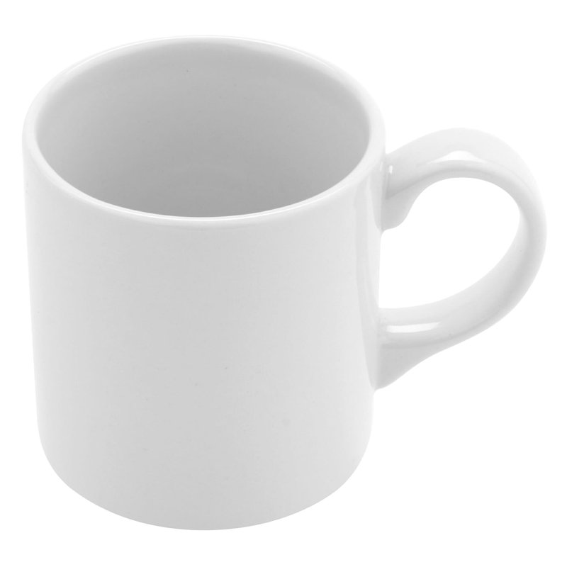 Le GE Grande tasse à café en porcelaine haute résistance, 11,5 onces, blanc (ensemble de 12)