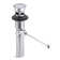 Premier Exposed 1.25" Pop-Up Bathroom Sink Drain With Overflow