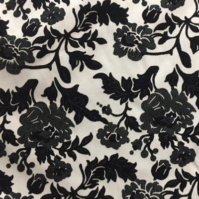 Floral Chenille Fabric