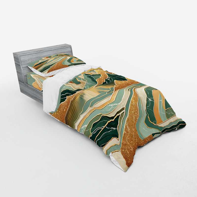 Polyester Not Solid Colour Duvet Cover, Twin Extra Long Duvet Cover + 2 Additional Pieces