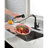 Matte Black Kitchen Faucet with Pull Down Sprayer, Single Handle for Easy Control and Modern Aesthetic-130621527