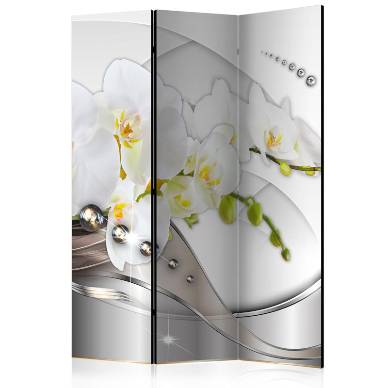 Pearl Dance of Orchids Room Divider, 3