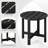 High-Density Polyethylene (HDPE) Round Side Table -346688288-356150598