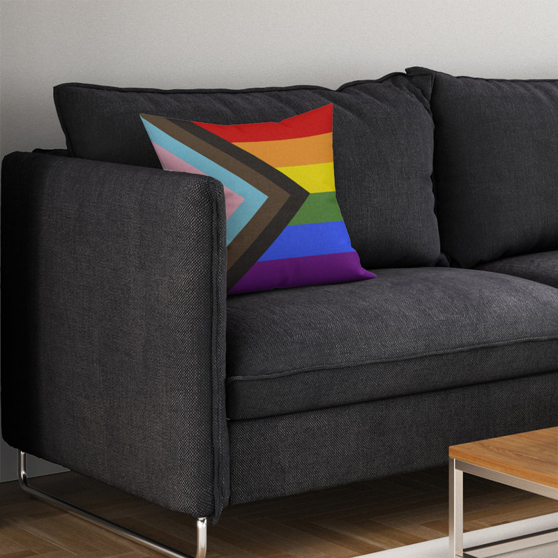 Coussin décoratif, Fierté gay progrès