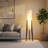 45.87'' Soild Wood Tripod Floor Lamp-316437551