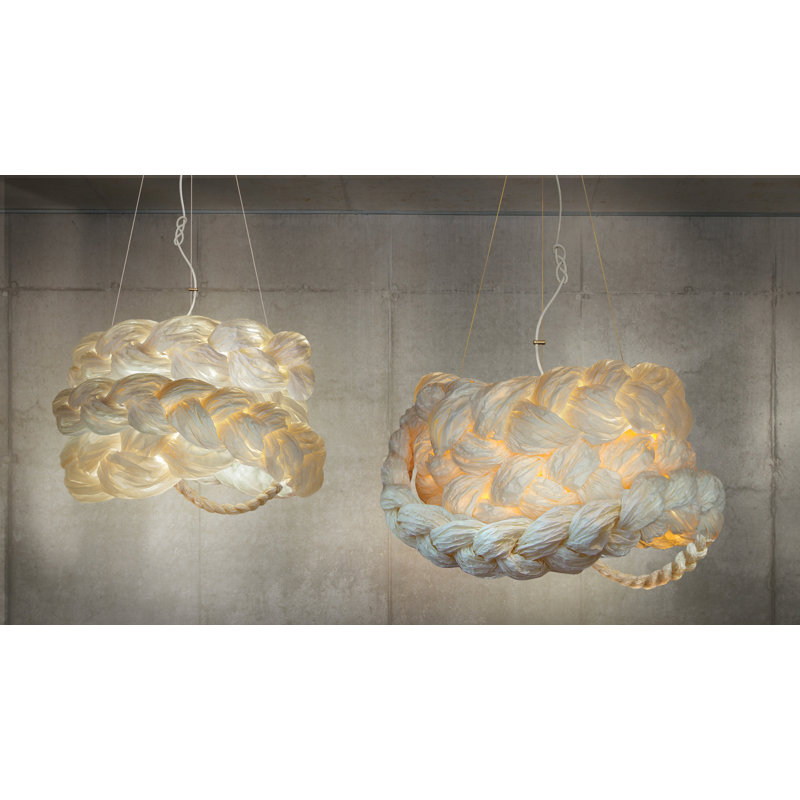 1 - Light Pendant, Natural White, 1