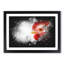 Grey Rooster Looking West - Picture Frame Graphic Art Print-56863442-56863440