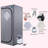 Holaki 1-Person Portable Traditional Steam Sauna Tent With Remote Control-100015007
