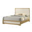 Ensemble de chambre à coucher 4 pièces Boone - Grand lit avec commode, miroir et table de chevet-912727569