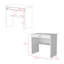 Bureau, bureau, blanc