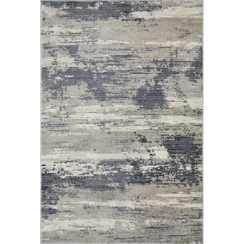 Abstract Indoor Rug, Rectangle 5'3" x 7'3"