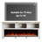 Yaqoob TV Stand Fireplace for TVs up to 70" Fireplace