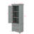 High Storage Cabinet Featuring Two Handy Drawers-759840644