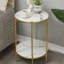 Table de bout avec rangement Cassity