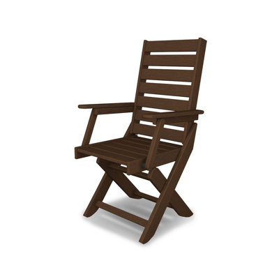 POLYWOOD Captain Folding Dining Chair