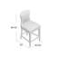 Tabouret de bar 26 po Colten