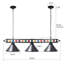 Luminaire suspendu conique à 3 lumières pour table de billard Mickael-1785043506-1785043505