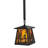 Rustic Lodge 1 - Light Wrought Iron Lantern Pendant