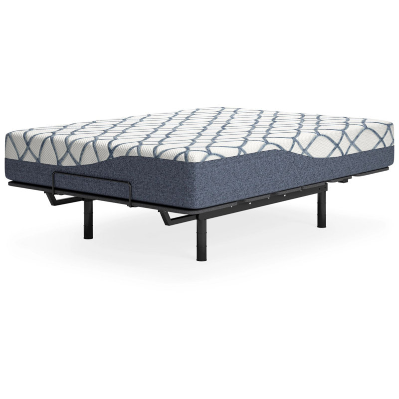 Signature Design By Ashley Chime Elite 2.0 Ultra Plush Memory Foam Mattress, California King, 14"