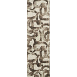 Jeness Abstract Area Rug in Glacier