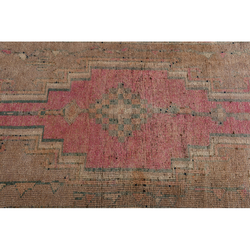 Tapis en laine rétro Vintage 37 x 131,5 po