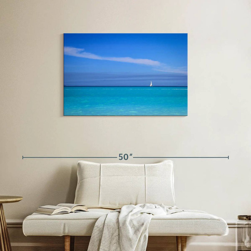 Kerrick Jolly Beach Sailboat, 24" H x 36" W