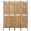 Bay Isle Home 4-Panel Room Divider Bamboo-532306426