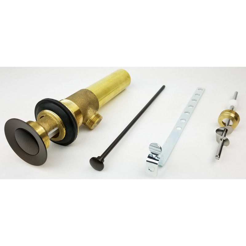 2'' W Pop-Up Yes, Brushed Bronze