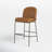 Laina Upholstered Counter Stool with Metal Frame-238255276-238255278