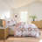 3 Pcs 100% Cotton Double-Ring Patchwork Quilt Bedspread Set CP325-116183337