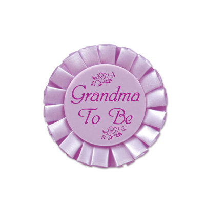 Bouton «Grandma To Be Satin»
