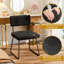 Chaise d'appoint rembourrée en velours Nikitia-515227053