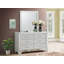 Miroir Madison L 38 po x H 38 po, champagne argenté