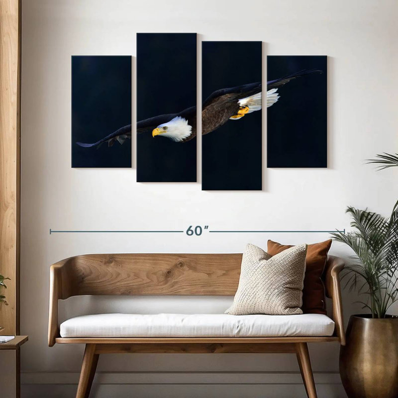 Brampt Aerodynamic Eagle, 32"H x 52"W