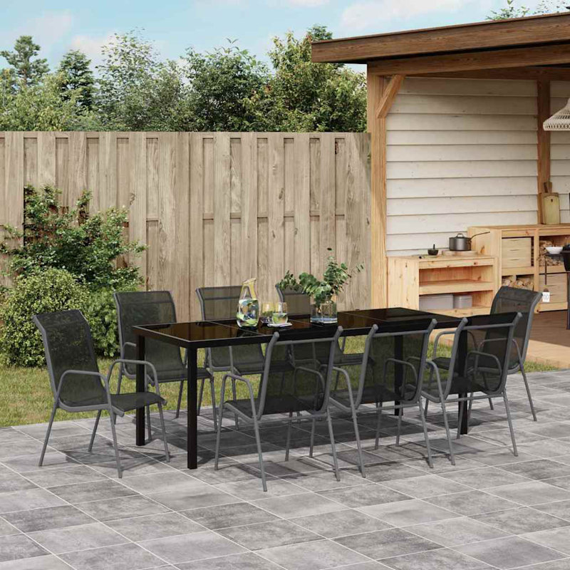 8 - Person Patio Dining Set with Rectangular Table