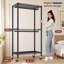 90.1 cm Adjustable Rolling Clothes Rack-802869361