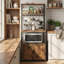 Kitchen Bakers Rack With Power Outlet