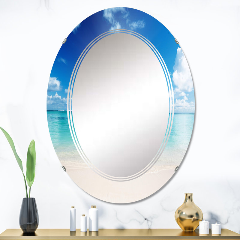 Oval Mirror, 36" x 24"